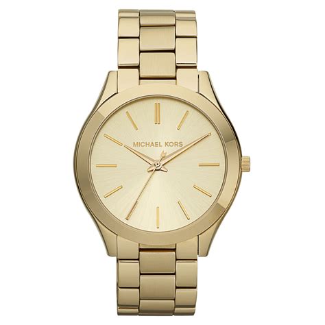 montre michael kors runway|michael kors gold tone watch.